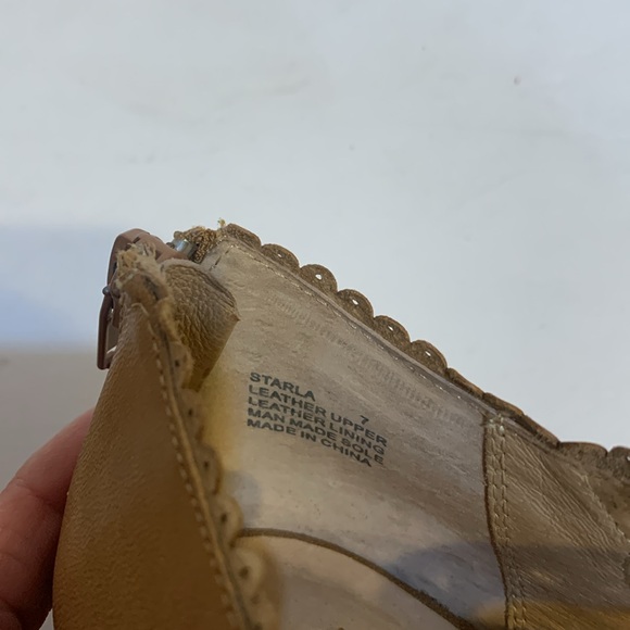 Miz mooz tan Laser cut dress pump Starla - Picture 16 of 16